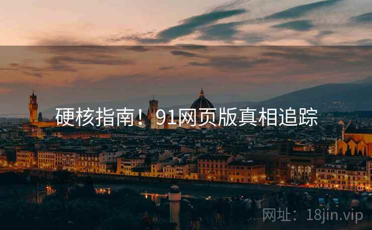 硬核指南！91网页版真相追踪