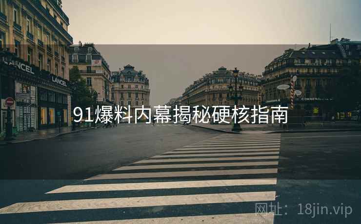 91爆料内幕揭秘硬核指南